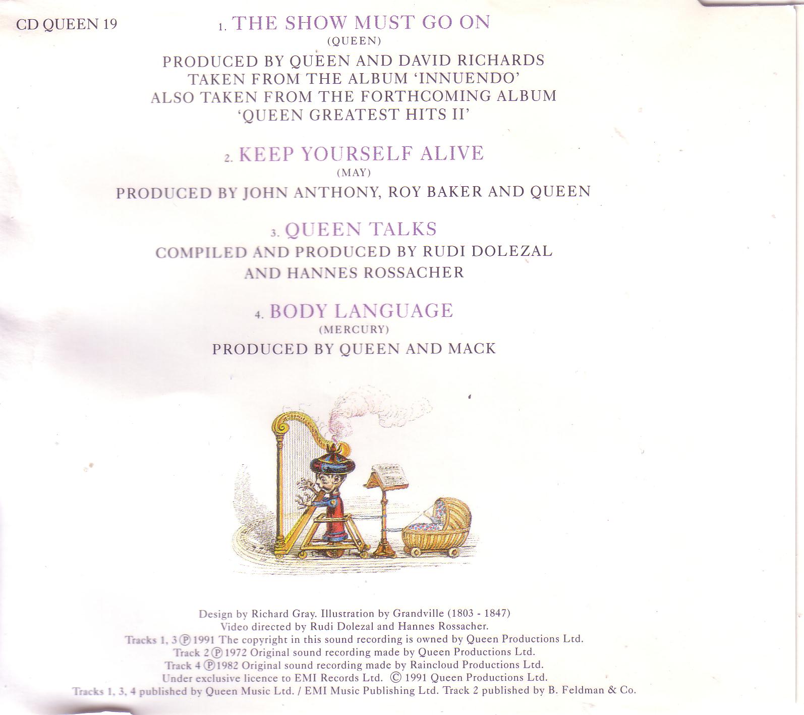 Queen  The Show Must Go On : CDs vk in